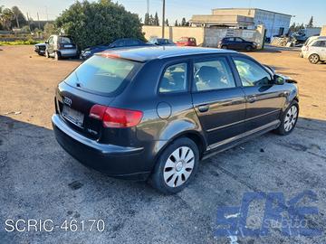 AUDI A3 SPORTBACK 8PA 1.9 TDI 105CV ricambi