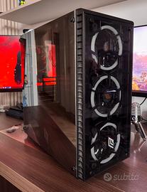 Case pc ATX Noua Utopia F5 Nero