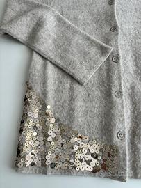 Giacca bambina 8 anni come nuova lana alpaca