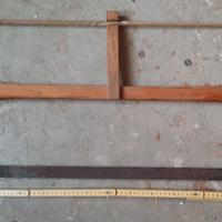 Sega di legno e corda