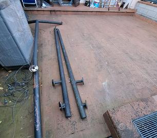 3 Pali x Vele, tende, Tensostrutture in ferro