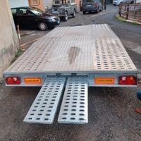 Carrello 2 assi carliner omologato nuovo perfetto