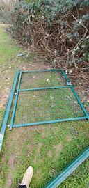 Cancelletto acciaio giardino