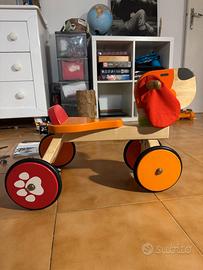 Cavalcabile legno Sevi bici bambini primi passi