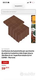 Piastrelle da giardino