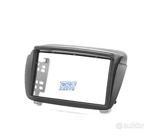 CORNICE NERA RADIO 2-DIN PER FIAT DOBLO OPEL COMBO