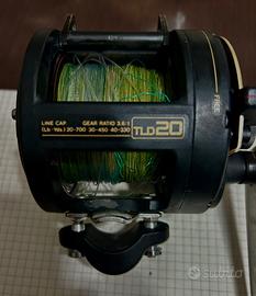Pesca  mulinello shimano Tld20