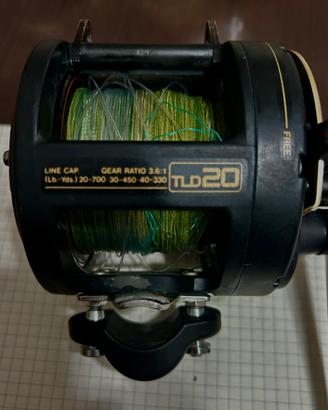 Pesca  mulinello shimano Tld20