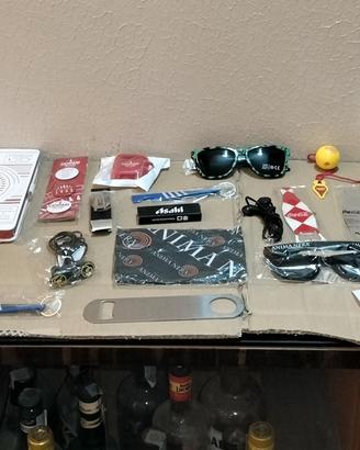 50 Gadget e Accessori Misti Pubblicitari Nuovi