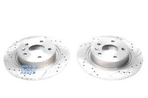 DISCHI FRENO FORATI E SCANALATI PER MAZDA