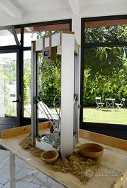 Stampante 3D Delta alluminio e canapa