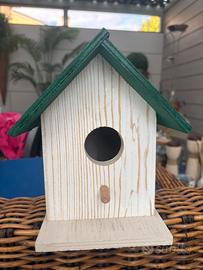 Casette per Uccelli Decorative in Legno