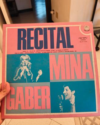 recital mina e gaber