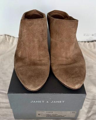 Janet&Janet - Sabot in pelle scamosciata Tg IT39