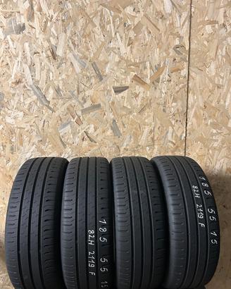 4 GOMME 185 55 15 CONTINENTAL ECO CONTACT 5