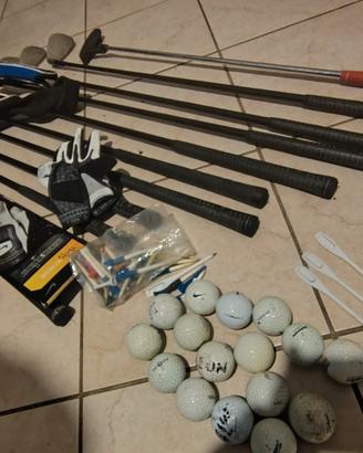 Sacca golf Go thin lizzy completa di 12 mazze