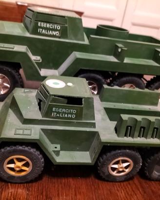 Camion militari gioco vintage della Polistil