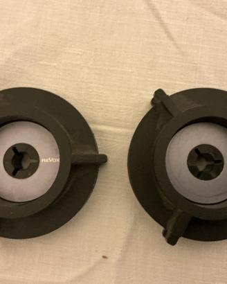 Coppia Adattatori Mozzo NAB Revox HI FI Stereo