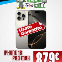 iPhone 16 Pro Max 256gb usato