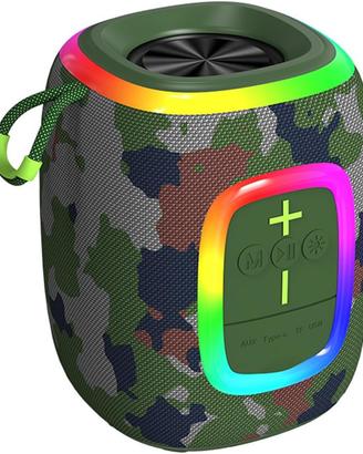 Altoparlante Bluetooth portatile, BT 5.3 con cordi