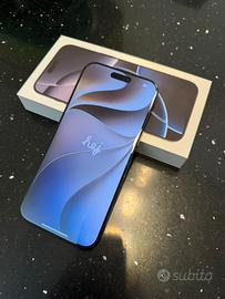 Iphone 16 pro max 256gb colore nero come nuovo
