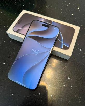 Iphone 16 pro max 256gb colore nero come nuovo