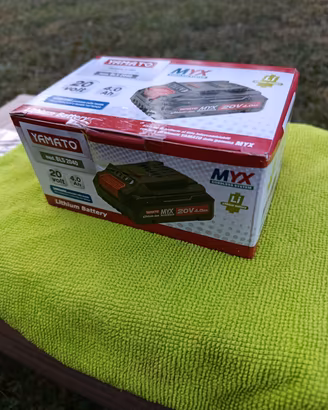 BATTERIA LITIO YAMATO 20V 4Ah  MYX SISTEM MAI  U