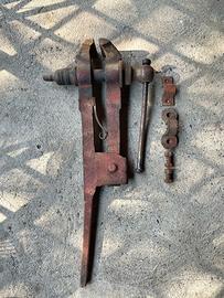 Antica morsa da fabbro - falegname