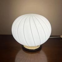 Lampada Vintage Vetro Opalino Stile Murano