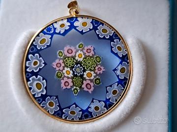 Ciondolo Antica Murrina Veneziana in oro 18K