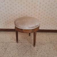 Sedie e pouf vintage