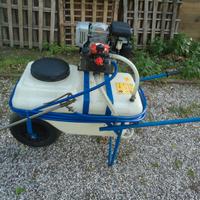 motopompa a cariola  per irrorazione