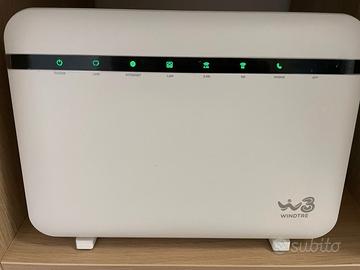router modem wifi Wind Tre fibra