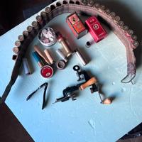 Kit ricarica cartucce da caccia.