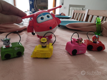 Super wings e paw patrols