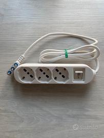 Multipresa ciabatta con interruttore 3500W