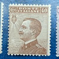 REGNO 1908 Michetti a sinistra - Serie ordinaria