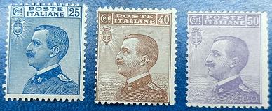 REGNO 1908 Michetti a sinistra - Serie ordinaria