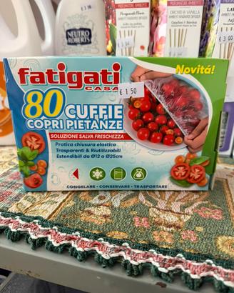 Cuffie copri pietanze