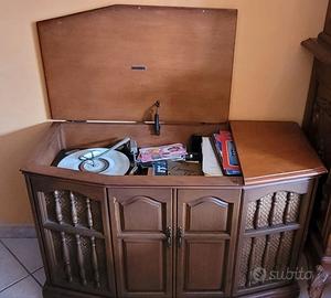 Mobile Radio Giradischi Vintage Zenith (Modello Z9