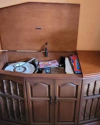 Mobile Radio Giradischi Vintage Zenith (Modello Z9