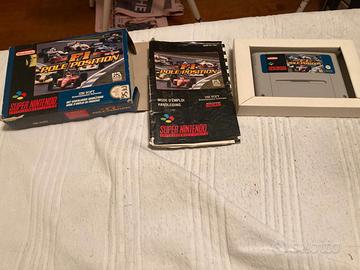 F1 Pole Position Super Nintendo SNES PAL A