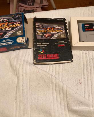 F1 Pole Position Super Nintendo SNES PAL A