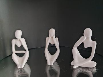 sculture Tre sculture moderne,  arreda con classe 