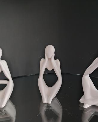 sculture Tre sculture moderne,  arreda con classe 