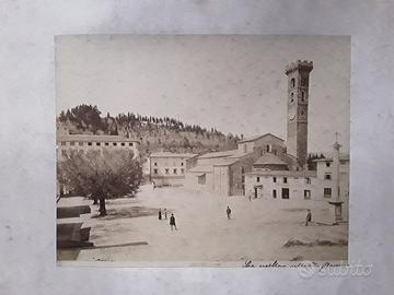 Fotografia all'albumina Firenze 1870