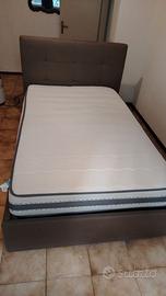 Letto una piazza e mezza con contenitore