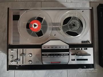 Registratore a nastro Grundig vintage da testare 