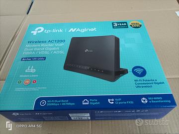 modem router fibra, misto fibra e rame