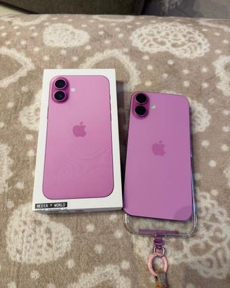 Iphone 16 plus rosa 256 gb